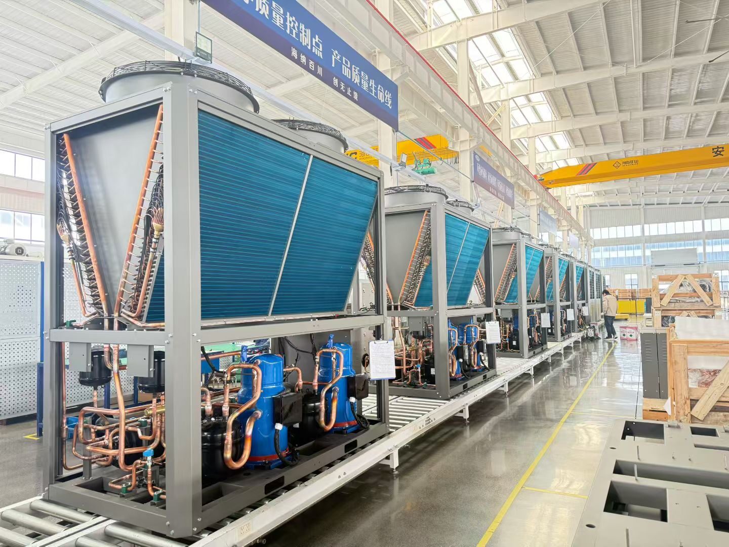 Electronics manufacturing cooling