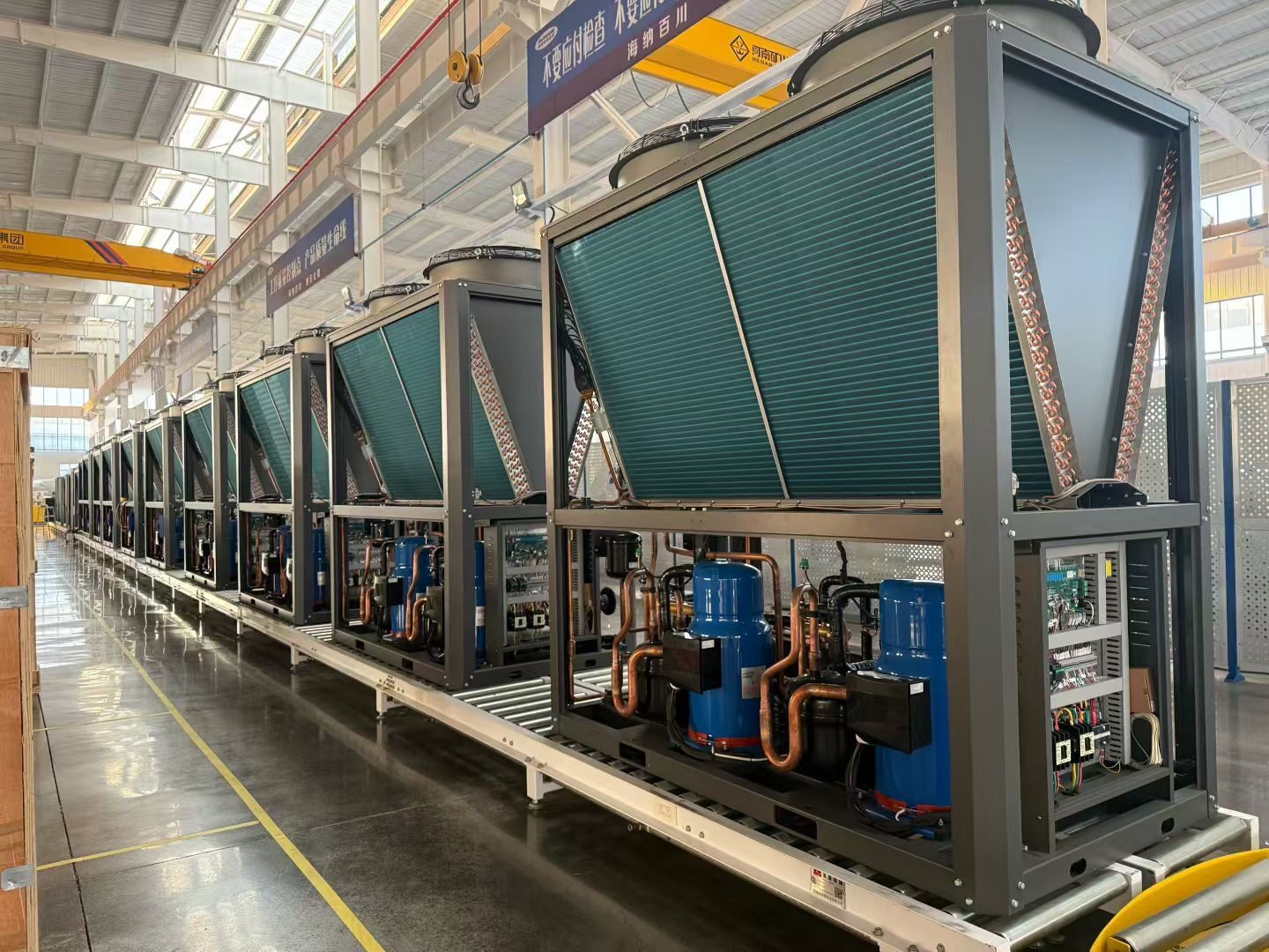Chiller systems manufacturing