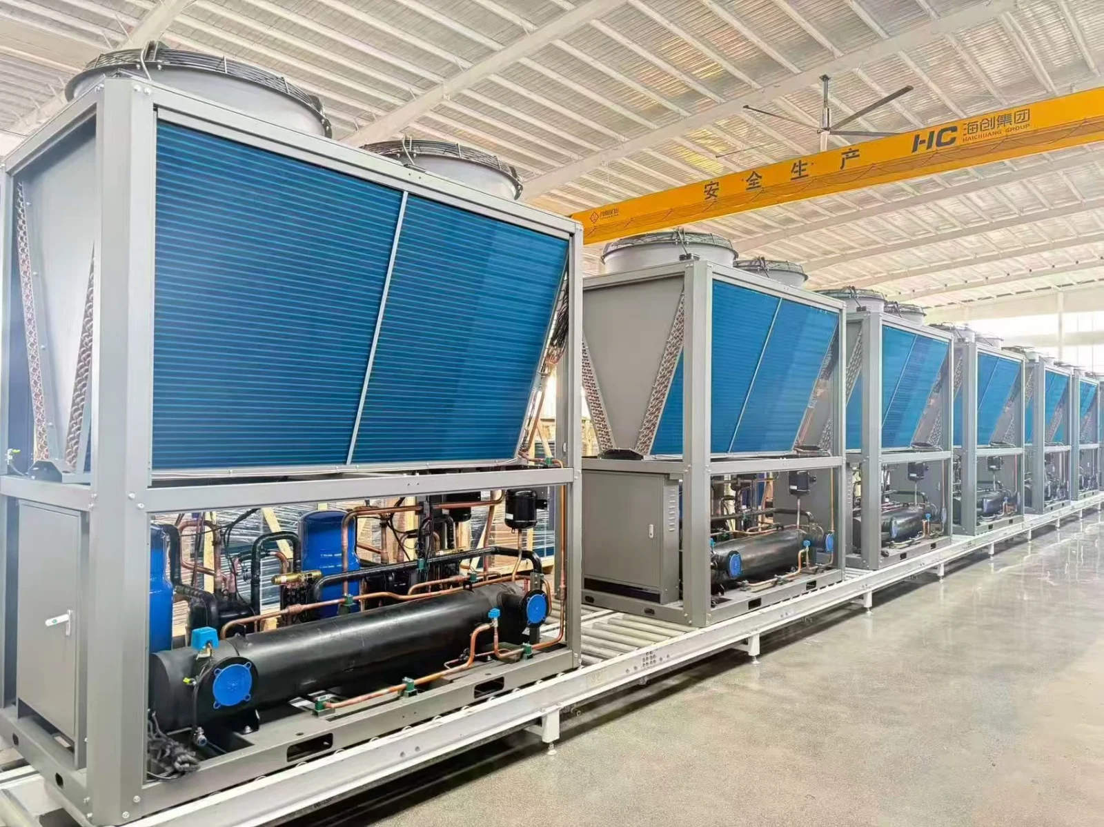 SongXin HVAC air-cooled screw chiller photo 02