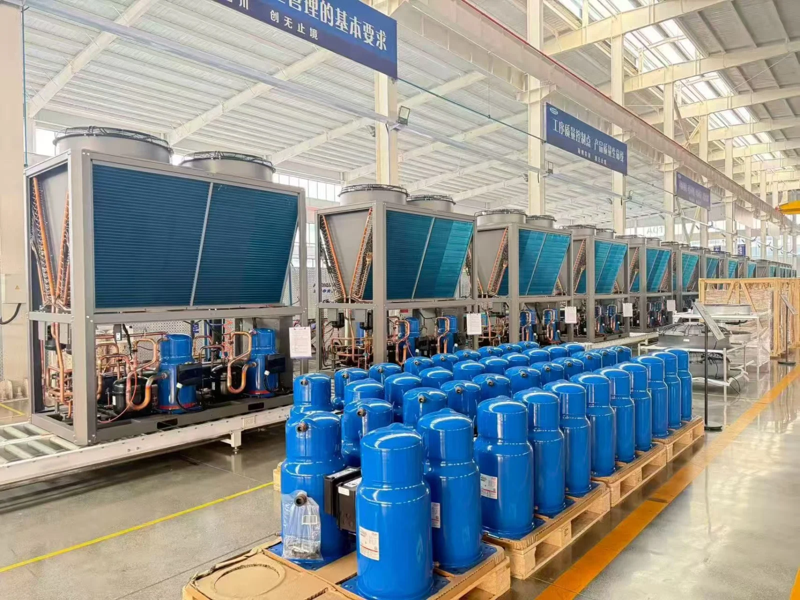 Chiller systems manufacturing