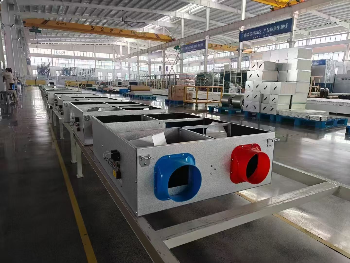 Air-side equipment quality control