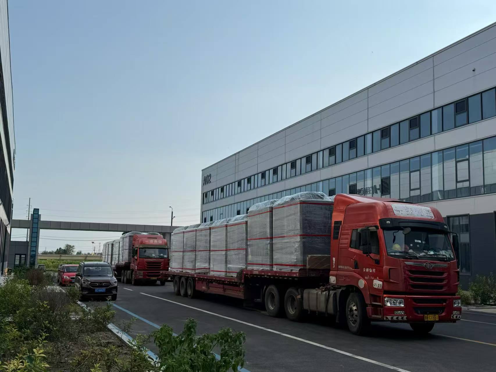 SongXin HVAC export logistics global delivery