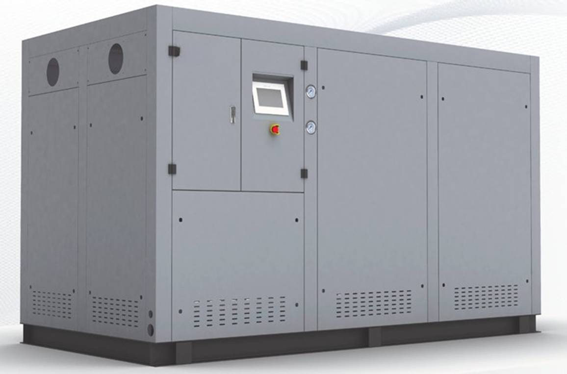Water-cooled chiller mechanical plant room