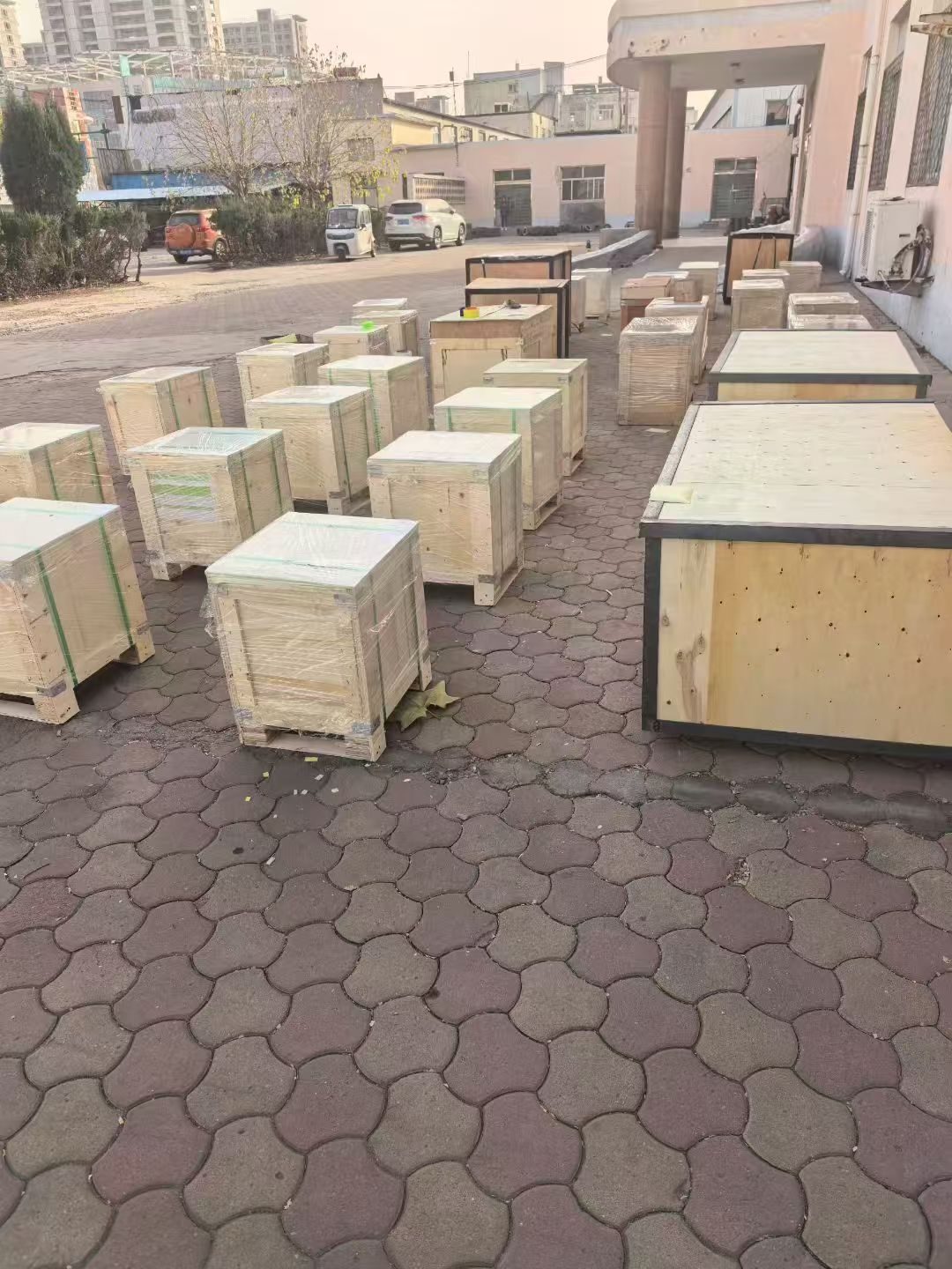 Packaging area